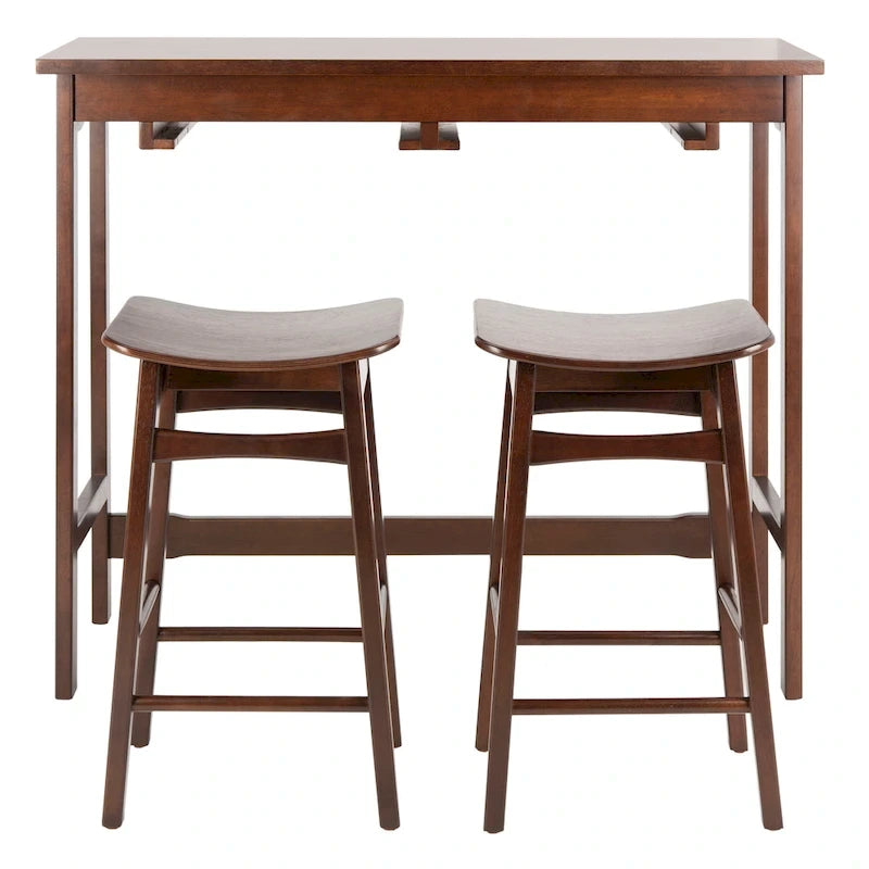 SAFAVIEH Neoma Ensemble de bar 3 pièces - Chêne Blanc - 42,1 x 17,7 x 36,2 - 42Wx18Px36H