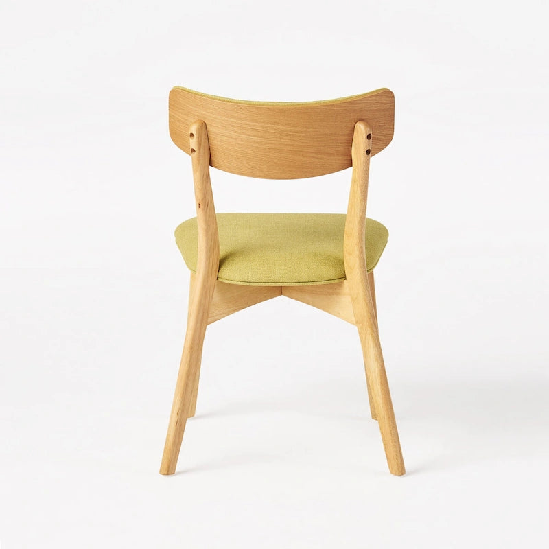 Chaises de salle à manger Chazz Mid-Century Modern en hévéa rembourré (lot de 4) par Christopher Knight Home