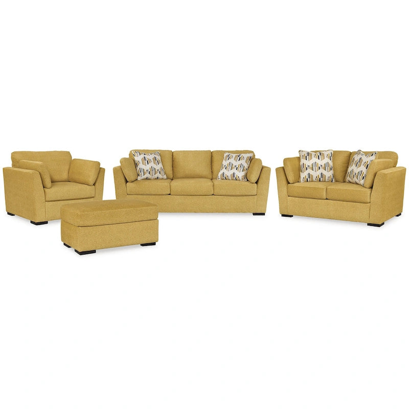 Signature Design by Ashley Keerwick – Ensemble de 4 meubles rembourrés – 94 L x 41 P x 39 H