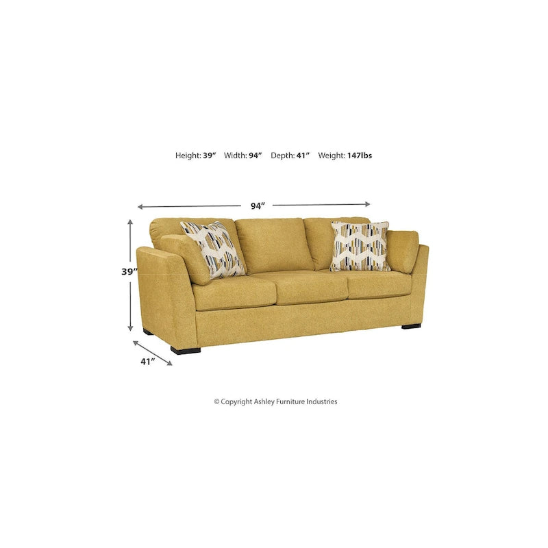 Signature Design by Ashley Keerwick – Ensemble de 4 meubles rembourrés – 94 L x 41 P x 39 H