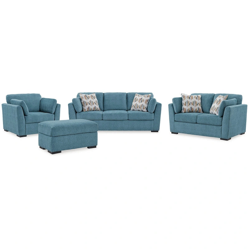 Signature Design by Ashley Keerwick – Ensemble de 4 meubles rembourrés – 94 L x 41 P x 39 H