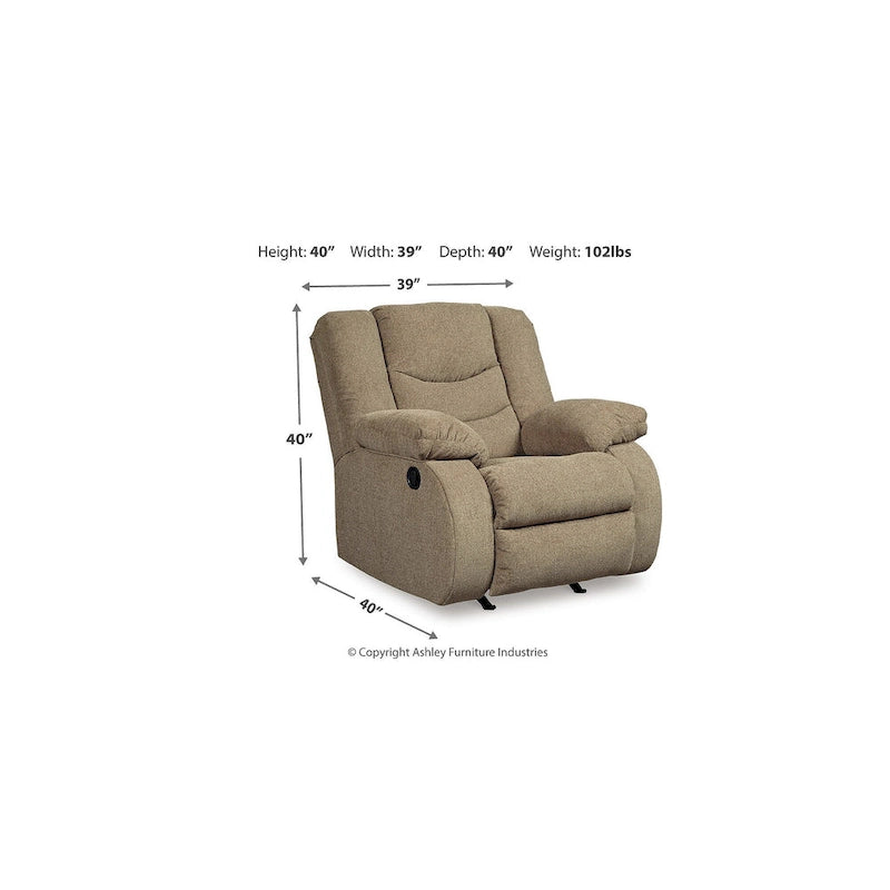 Signature Design by Ashley Tulen – Ensemble de 3 meubles rembourrés – 87 larg. x 40 prof. x 40 haut.