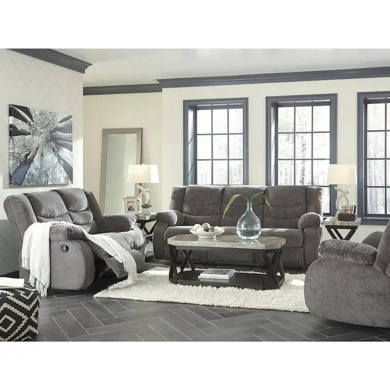 Signature Design by Ashley Tulen – Ensemble de 3 meubles rembourrés – 87 larg. x 40 prof. x 40 haut.