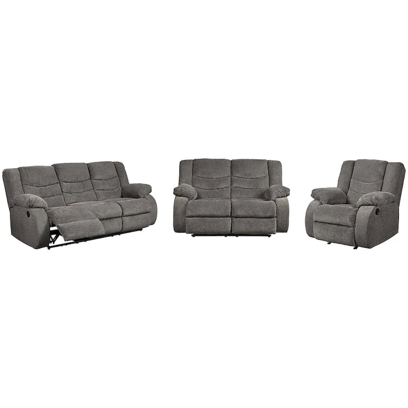Signature Design by Ashley Tulen – Ensemble de 3 meubles rembourrés – 87 larg. x 40 prof. x 40 haut.