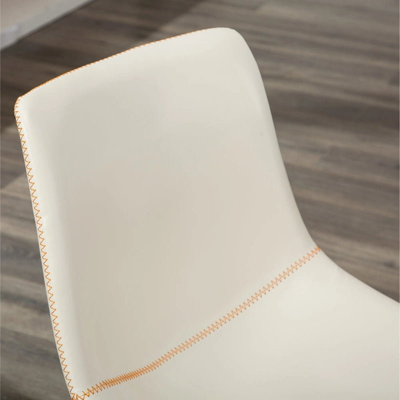 Ensemble de table et chaises de salle à manger compactes, tables et chaises de conversation avec pieds de chaise en métal pour bureau, salon