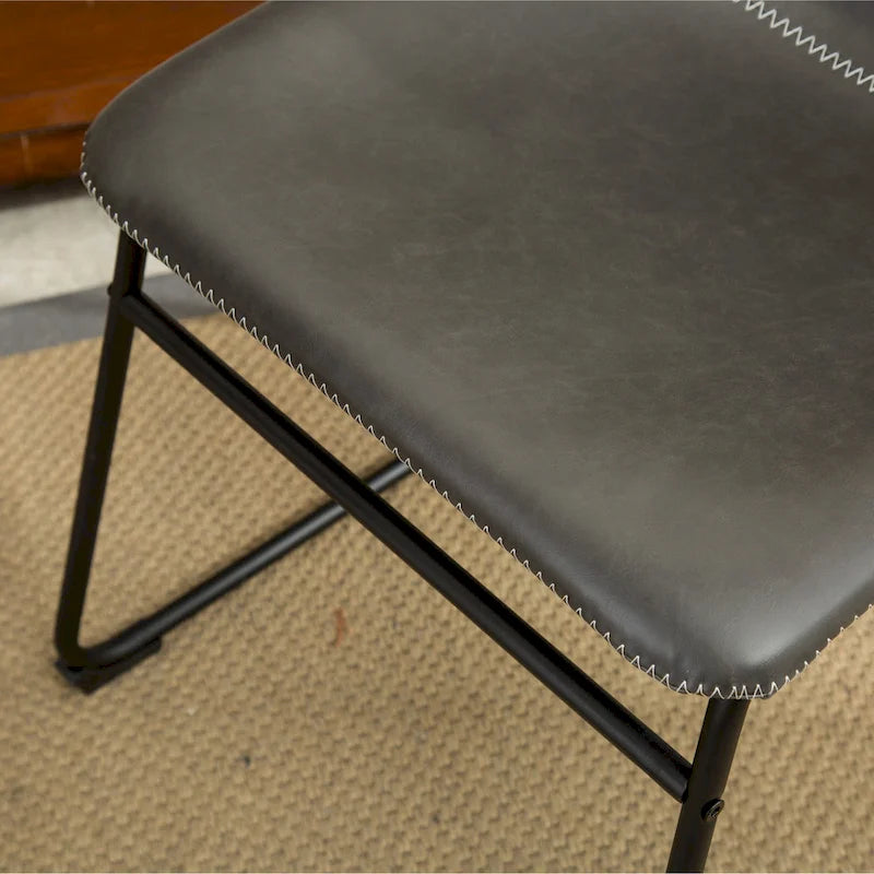 Ensemble de table et chaises de salle à manger compactes, tables et chaises de conversation avec pieds de chaise en métal pour bureau, salon