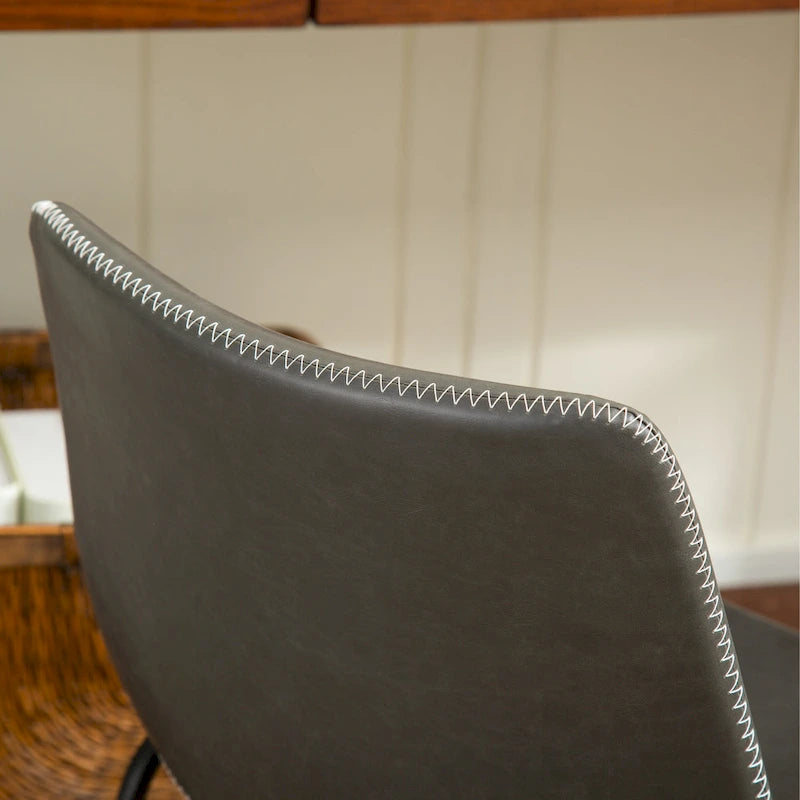 Ensemble de table et chaises de salle à manger compactes, tables et chaises de conversation avec pieds de chaise en métal pour bureau, salon