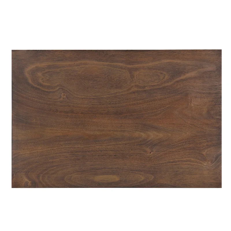 Ensemble table et chaises en bois 5 pièces, ensemble de salle à manger de cuisine pour 4 avec table rectangulaire et 4 chaises rembourrées à dossier en X