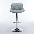 Swivel Bar Stools Set of 2, Tall Bar Stool Chairs with with Back, Kitchen Island Chairs with Upholstered Counter