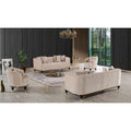 Kayo Ensembles de 4 pièces pour salon 1 Canapé 1 Causeuse 2 Fauteuils