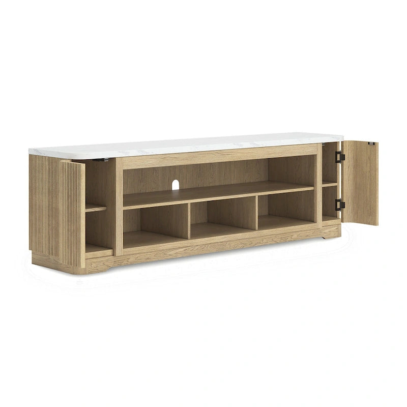Meuble TV Ashley Camdill Brown 80 Signature Design pour TV jusqu'à 90 po - 79,5 L x 18,5 P x 24,5 H