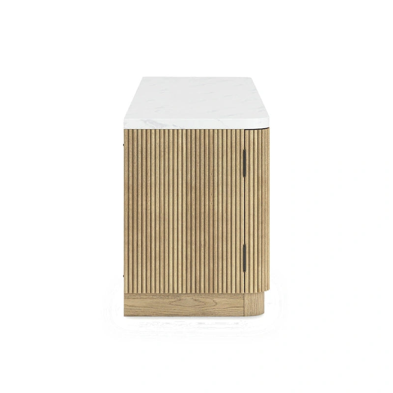 Meuble TV Ashley Camdill Brown 80 Signature Design pour TV jusqu'à 90 po - 79,5 L x 18,5 P x 24,5 H