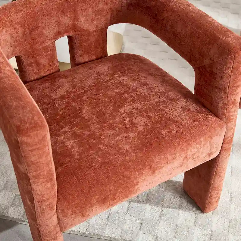 Lot de chaises de salle à manger confortables en tissu pour différents espaces