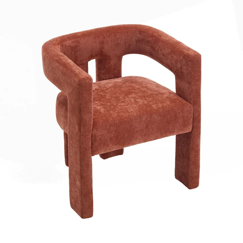 Lot de chaises de salle à manger confortables en tissu pour différents espaces