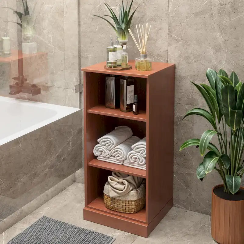 Meuble sous-vasque 100 % bois massif 42 cm avec portes en option par Palace Imports
