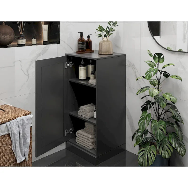 Meuble sous-vasque 100 % bois massif 42 cm avec portes en option par Palace Imports