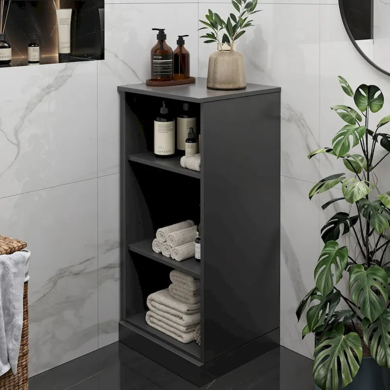 Meuble sous-vasque 100 % bois massif 42 cm avec portes en option par Palace Imports