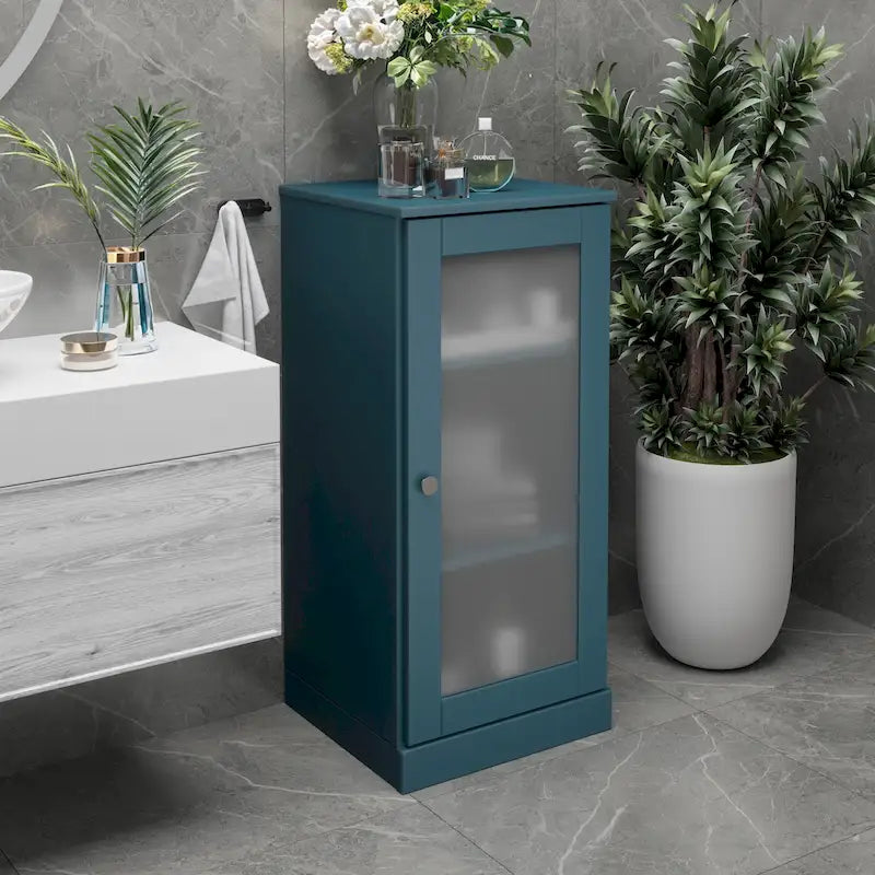 Meuble sous-vasque 100 % bois massif 42 cm avec portes en option par Palace Imports
