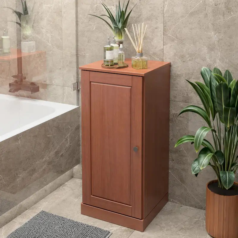 Meuble sous-vasque 100 % bois massif 42 cm avec portes en option par Palace Imports
