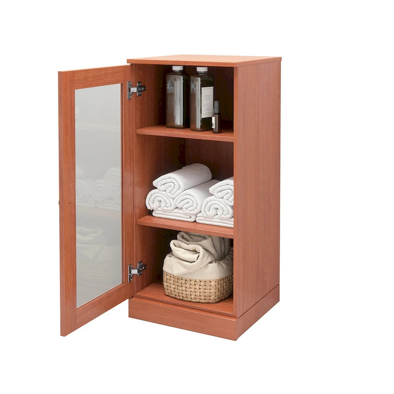 Meuble sous-vasque 100 % bois massif 42 cm avec portes en option par Palace Imports