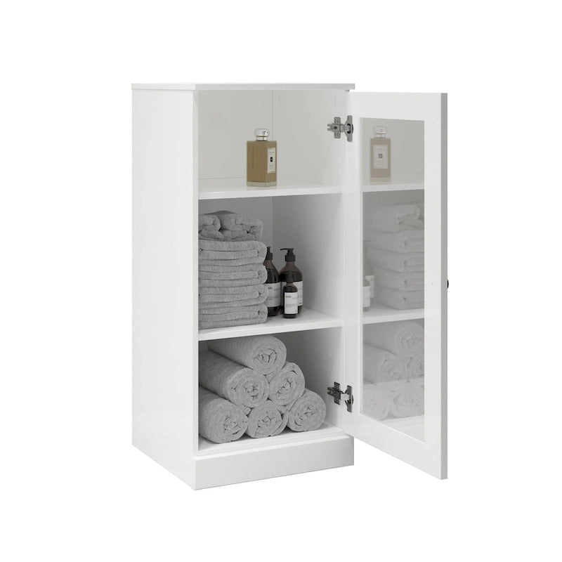 Meuble sous-vasque 100 % bois massif 42 cm avec portes en option par Palace Imports