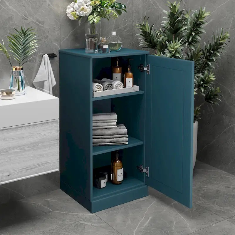 Meuble sous-vasque 100 % bois massif 42 cm avec portes en option par Palace Imports