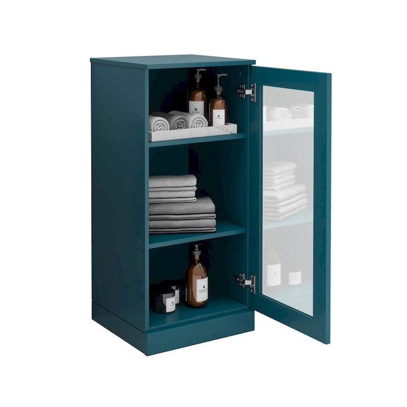 Meuble sous-vasque 100 % bois massif 42 cm avec portes en option par Palace Imports