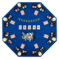 Plateau de table de poker Costway 48 - Texas Holdem pliable 8 joueurs - Voir les détails