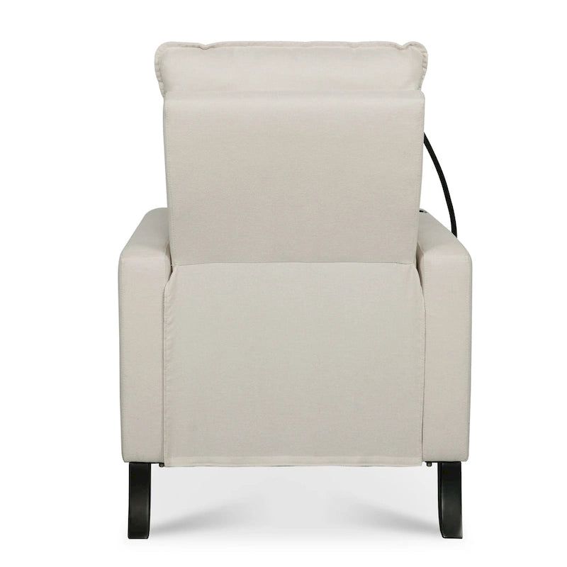 Fauteuils inclinables pour adultes, canapé inclinable réglable avec support de téléphone portable et porte-gobelet
