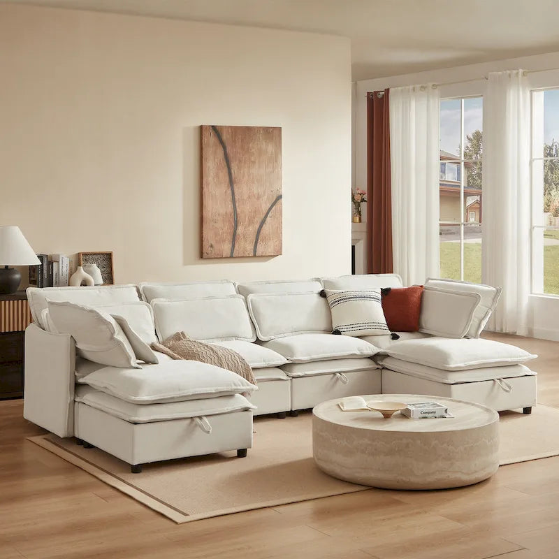 Canapé-lit de luxe avec coussin moelleux - Confort ultime pour votre maison