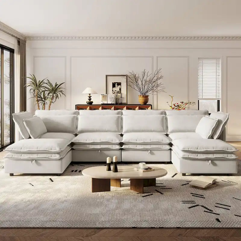Canapé-lit de luxe avec coussin moelleux - Confort ultime pour votre maison