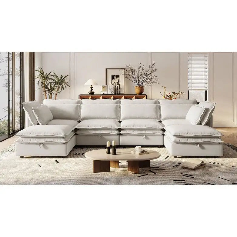Canapé-lit de luxe avec coussin moelleux - Confort ultime pour votre maison