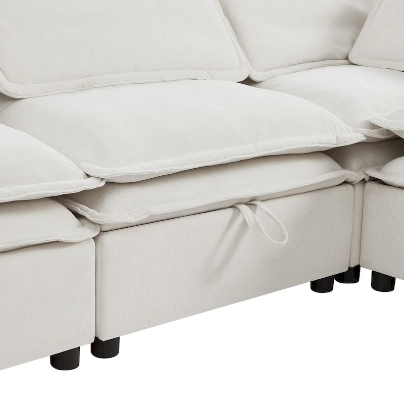 Canapé-lit de luxe avec coussin moelleux - Confort ultime pour votre maison