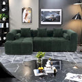 101.2 Canapé modulaire Chenille avec assise profonde, design combinable et structure en mousse haute densité