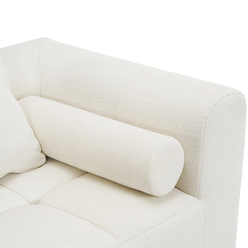 101.2 Canapé modulaire Chenille avec assise profonde, design combinable et structure en mousse haute densité