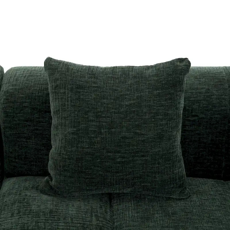 101.2 Canapé modulaire Chenille avec assise profonde, design combinable et structure en mousse haute densité