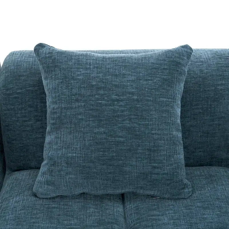 101.2 Canapé modulaire Chenille avec assise profonde, design combinable et structure en mousse haute densité