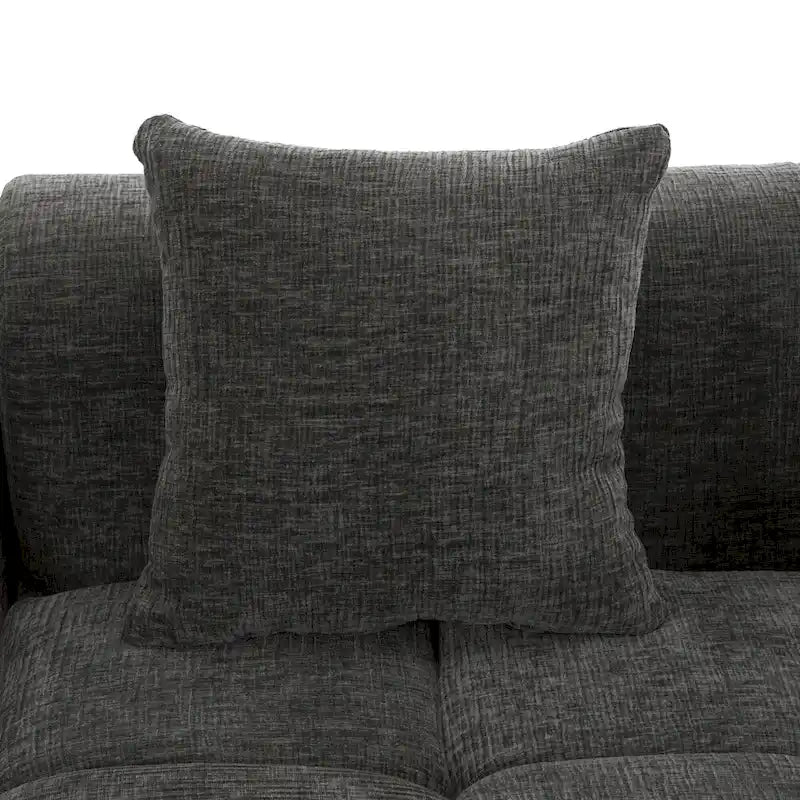 101.2 Canapé modulaire Chenille avec assise profonde, design combinable et structure en mousse haute densité