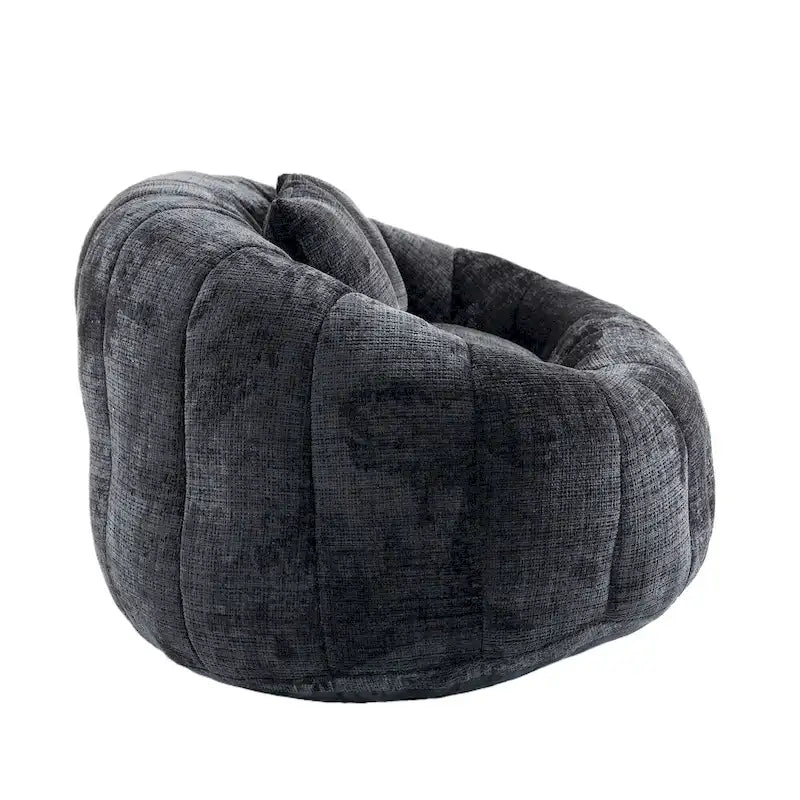 GDFStudio - Canapé paresseux 2 places en chenille Laurel avec mousse haute densité et confort surdimensionné