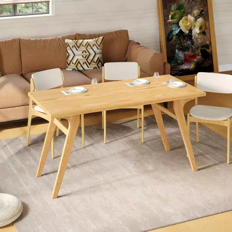Table basse 2 en 1, table à manger extensible, table à hauteur réglable pour la maison et le bureau, peu encombrante - ModernLuxe