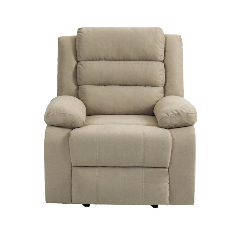 Fauteuil inclinable manuel classique et traditionnel, ensemble de 2