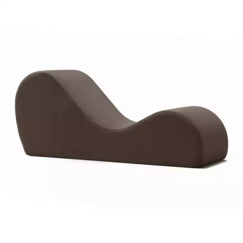 Avana Sleek Chaise Longue pour le yoga – Fabriquée aux États-Unis – Idéale pour les étirements, la relaxation, l'exercice et plus encore, 60D x 18W x 26H pouces, Gris clair