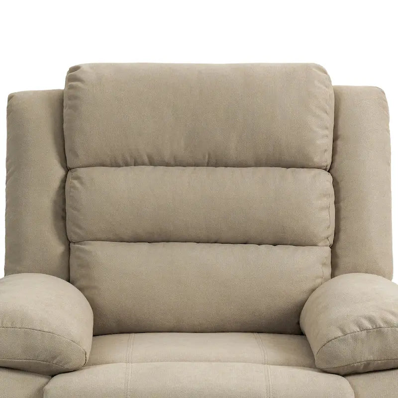 Fauteuil inclinable manuel classique et traditionnel, ensemble de 2