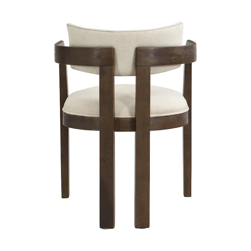 Chaise de salle à manger moderne sophistiquée Conrad avec accoudoirs par Christopher Knight Home