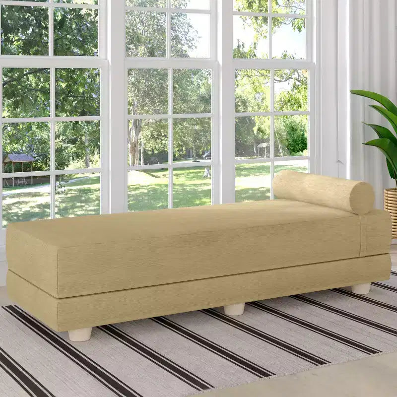 Lit de repos / Lit pliant grand format (Queen-Size) - Microvelours