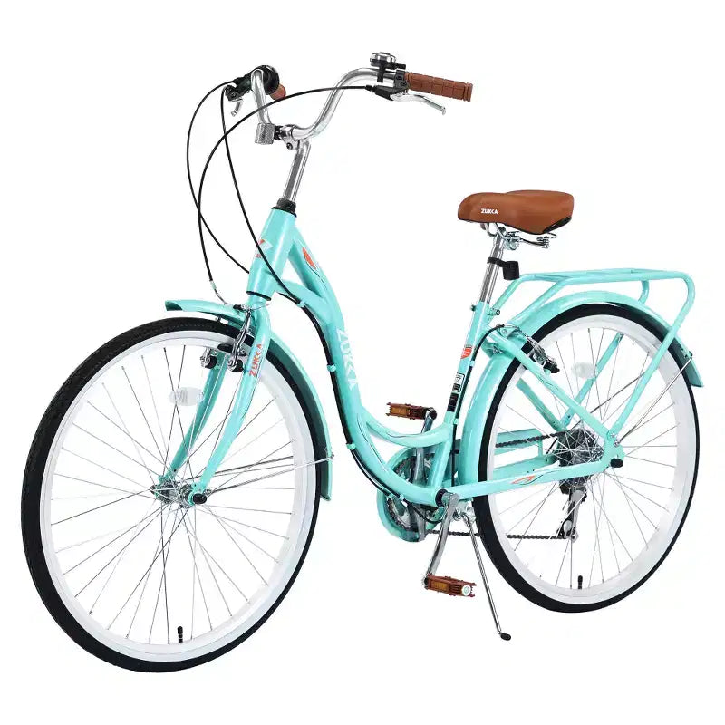 Vélo de ville femme Zeus & Ruta 24 pouces, 7 vitesses, cadre acier