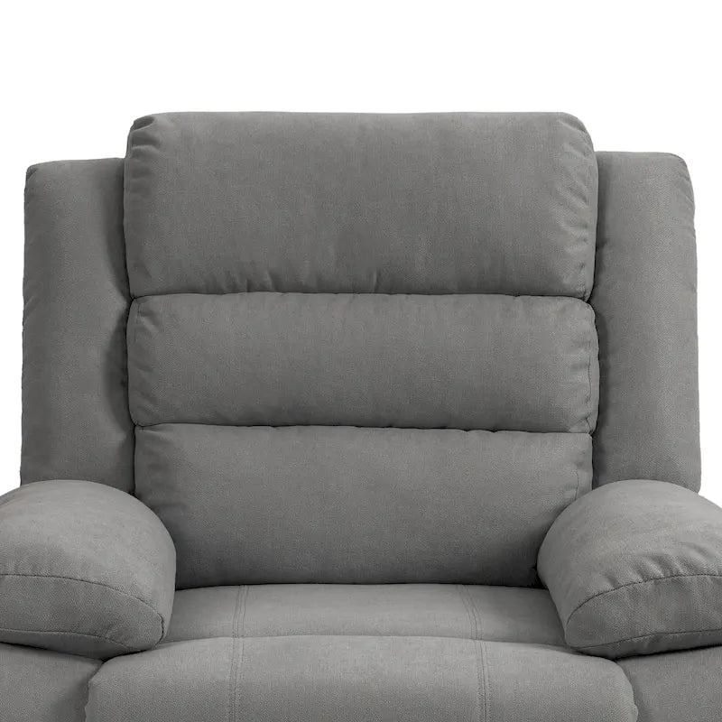 Fauteuil inclinable manuel classique et traditionnel, ensemble de 2