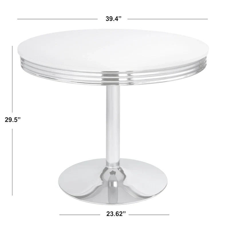 Ensemble de salle à manger rétro 5 pièces Raleigh Simple Living