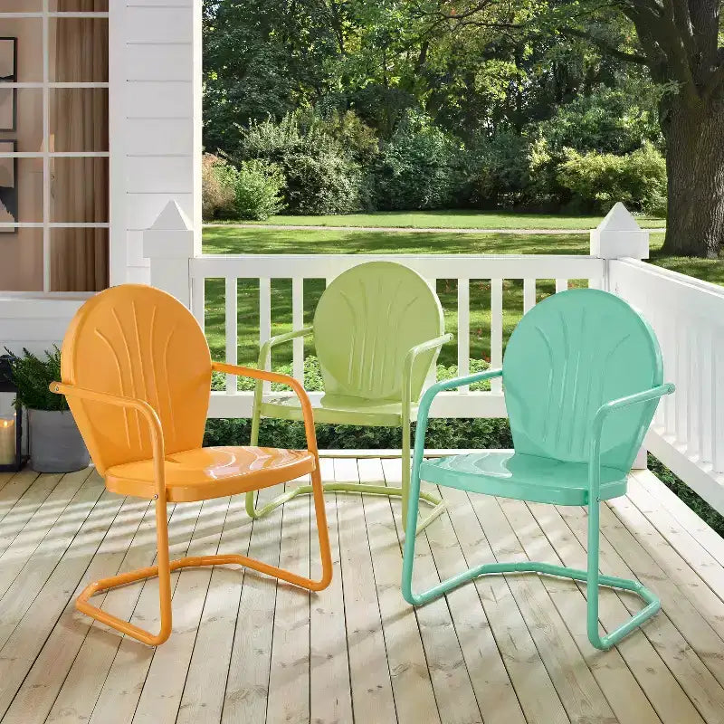 Fauteuil de terrasse en métal