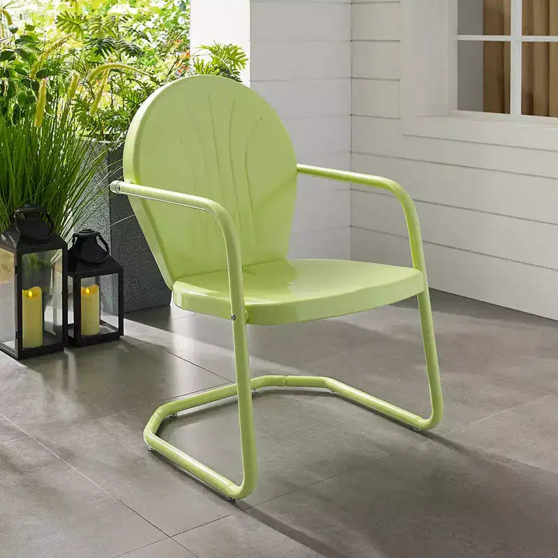 Fauteuil de terrasse en métal